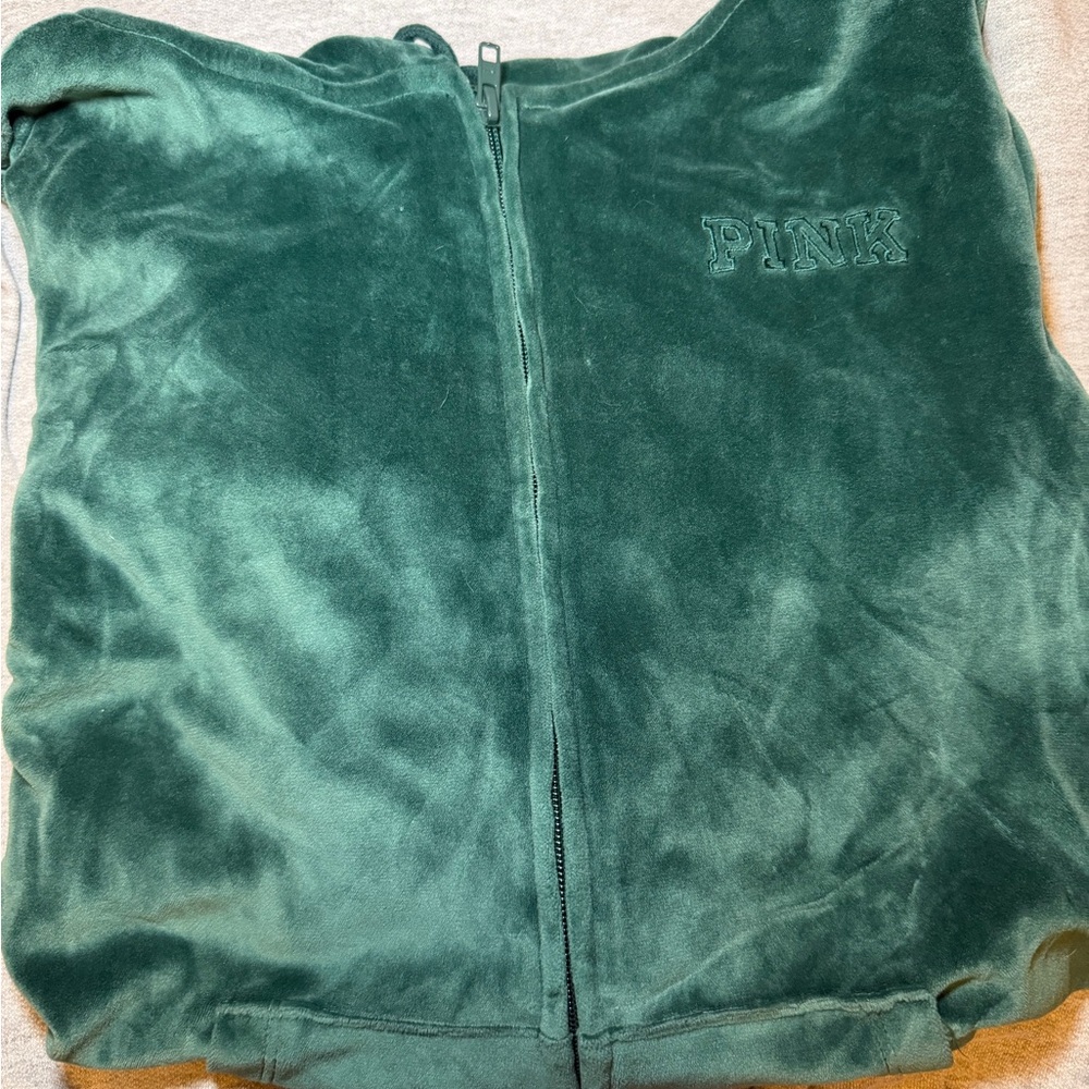 PINK Victoria's Secret Emerald Hoodie